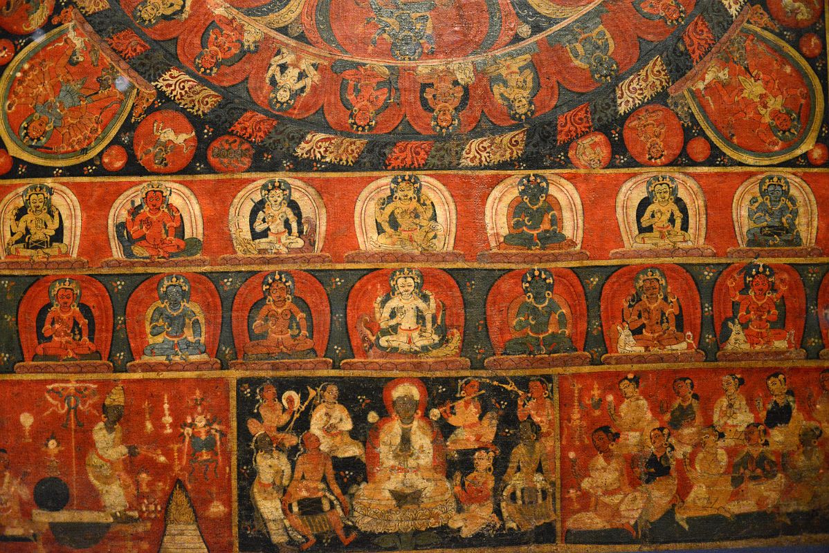 05-3 Mandala of the Sun God Surya Kitaharasa, 1379, Nepal - New York Metropolitan Museum Of Art